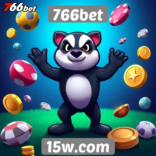 Variedade de jogos disponíveis no site 766bet